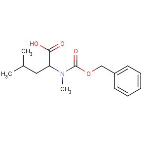 CAS No:33099-08-0 (2S)-4-methyl-2-[methyl(phenylmethoxycarbonyl)amino]pentanoic acid