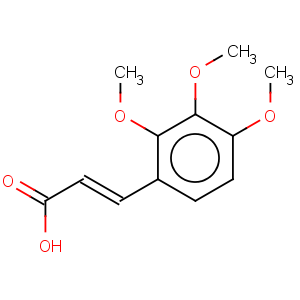 CAS No:33130-03-9 trans-2,3,4-Trimethoxycinnamic acid