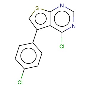 CAS No:331761-46-7 Thieno[2,3-d]pyrimidine,4-chloro-5-(4-chlorophenyl)-