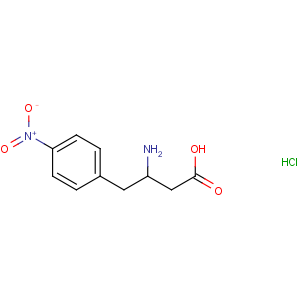 CAS No:331763-78-1 (3R)-3-amino-4-(4-nitrophenyl)butanoic acid