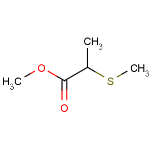 CAS No:33178-98-2 methyl 2-methylsulfanylpropanoate