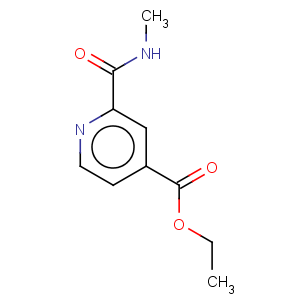 CAS No:332013-42-0 4-Pyridinecarboxylicacid, 2-[(methylamino)carbonyl]-, ethyl ester