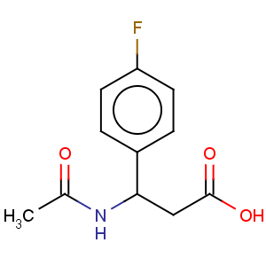 CAS No:332052-58-1 Benzenepropanoic acid, b-(acetylamino)-4-fluoro-