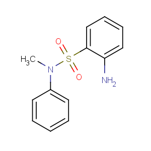 CAS No:33224-10-1 2-amino-N-methyl-N-phenylbenzenesulfonamide