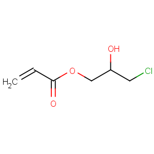 CAS No:3326-90-7 (3-chloro-2-hydroxypropyl) prop-2-enoate