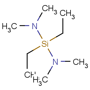CAS No:33287-52-4 Silanediamine,1,1-diethyl-N,N,N',N'-tetramethyl-