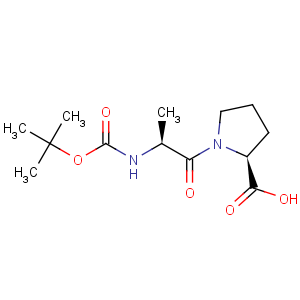 CAS No:33300-72-0 L-Proline,N-[(1,1-dimethylethoxy)carbonyl]-L-alanyl-