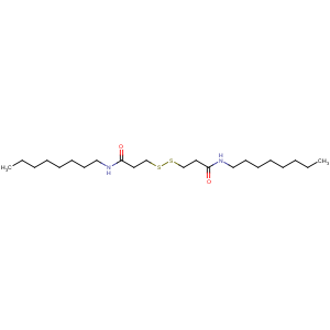 CAS No:33312-01-5 N-octyl-3-[[3-(octylamino)-3-oxopropyl]disulfanyl]propanamide