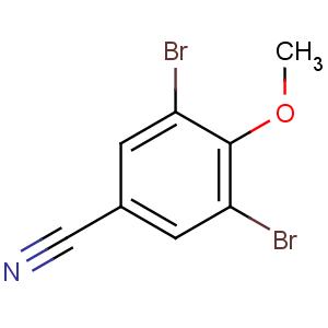 CAS No:3336-39-8 3,5-dibromo-4-methoxybenzonitrile