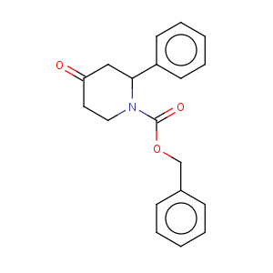 CAS No:335266-05-2 1-Piperidinecarboxylicacid, 4-oxo-2-phenyl-, phenylmethyl ester