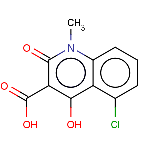 CAS No:335640-50-1 3-Quinolinecarboxylicacid, 5-chloro-1,2-dihydro-4-hydroxy-1-methyl-2-oxo-