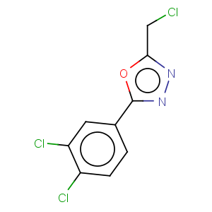 CAS No:33575-81-4 1,3,4-Oxadiazole,2-(chloromethyl)-5-(3,4-dichlorophenyl)-