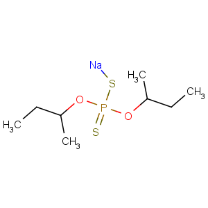 CAS No:33619-92-0 Phosphorodithioic acid,O,O-bis(1-methylpropyl) ester, sodium salt (1:1)