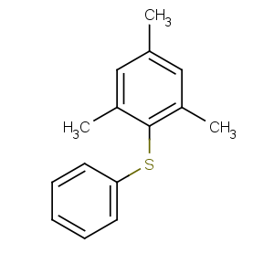 CAS No:33667-80-0 1,3,5-trimethyl-2-phenylsulfanylbenzene