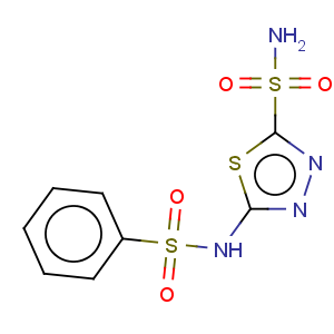 CAS No:3368-13-6 1,3,4-Thiadiazole-2-sulfonamide,5-[(phenylsulfonyl)amino]-