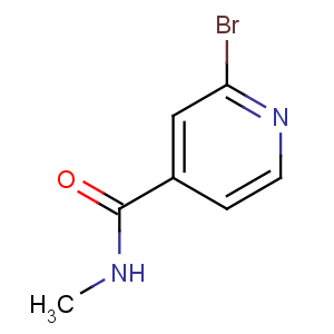 CAS No:337536-01-3 2-bromo-N-methylpyridine-4-carboxamide