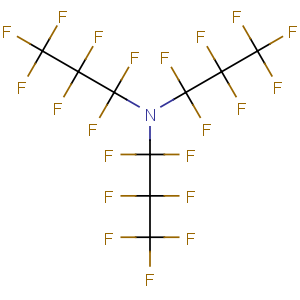 CAS No:338-83-0 1,1,2,2,3,3,3-heptafluoro-N,N-bis(1,1,2,2,3,3,<br />3-heptafluoropropyl)propan-1-amine