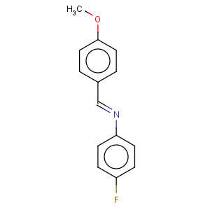 CAS No:3381-48-4 n-(4-methoxybenzylidene)-4-fluoroanilin&