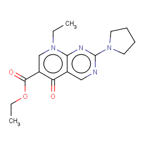 CAS No:33836-43-0 Ethyl 8-Ethyl-5,8-Dihydro-5-Oxo-2-(Pyrrolidinyl)Pyrido[2,3-D]Pyrimidine-6-Carboxylate