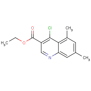 CAS No:338954-49-7 ethyl 4-chloro-5,7-dimethylquinoline-3-carboxylate