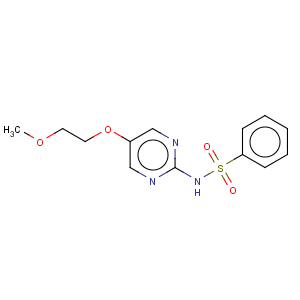 CAS No:339-44-6 Benzenesulfonamide,N-[5-(2-methoxyethoxy)-2-pyrimidinyl]-