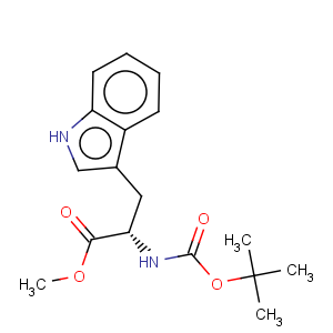 CAS No:33900-28-6 L-Tryptophan,N-[(1,1-dimethylethoxy)carbonyl]-, methyl ester