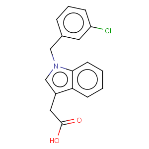 CAS No:339016-33-0 1H-Indole-3-aceticacid, 1-[(3-chlorophenyl)methyl]-