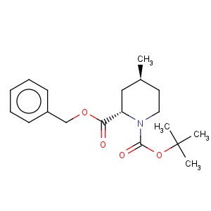 CAS No:339183-92-5 benzyl (+/-)-trans-n-boc-4-methyl-piperidine-2-carboxylate