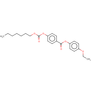 CAS No:33924-76-4 Benzoic acid,4-[[(heptyloxy)carbonyl]oxy]-, 4-ethoxyphenyl ester