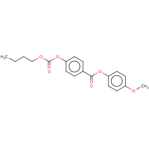 CAS No:33926-39-5 Benzoic acid,4-[(butoxycarbonyl)oxy]-, 4-methoxyphenyl ester