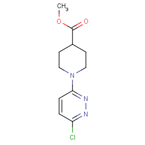 CAS No:339276-34-5 methyl 1-(6-chloropyridazin-3-yl)piperidine-4-carboxylate