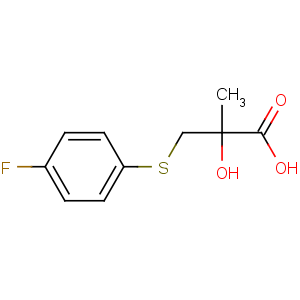 CAS No:339530-91-5 3-(4-fluorophenyl)sulfanyl-2-hydroxy-2-methylpropanoic acid