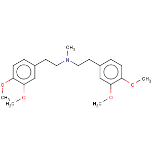 CAS No:33978-72-2 N,N-Bis-(3,4-dimethoxyphenylethyl)-N-methylamine hydrochloride