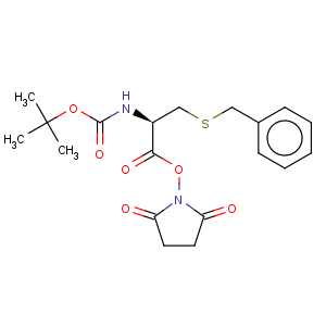 CAS No:3401-33-0 Carbamicacid,[2-[(2,5-dioxo-1-pyrrolidinyl)oxy]-2-oxo-1-[[(phenylmethyl)thio]methyl]ethyl]-,1,1-dimethylethyl ester, (R)- (9CI)