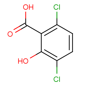 CAS No:3401-80-7 3,6-dichloro-2-hydroxybenzoic acid