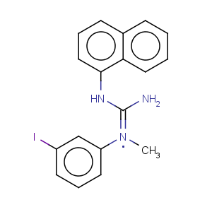 CAS No:341032-67-5 Guanidine,N-(3-iodophenyl)-N-methyl-N'-1-naphthalenyl-