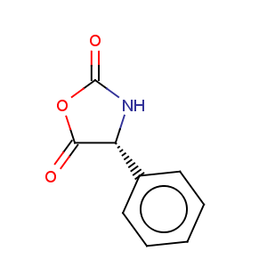 CAS No:3412-49-5 2,5-Oxazolidinedione,4-phenyl-, (4R)-