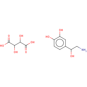 CAS No:3414-63-9 Norepinephrine tartrate