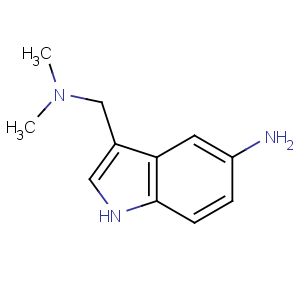 CAS No:3414-74-2 1H-Indole-3-methanamine,5-amino-N,N-dimethyl-