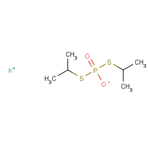 CAS No:3419-34-9 Phosphorodithioic acid,O,O-bis(1-methylethyl) ester, potassium salt (1:1)