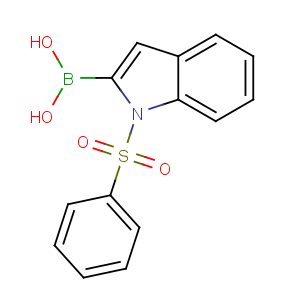 CAS No:342404-46-0 [1-(benzenesulfonyl)indol-2-yl]boronic acid