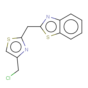 CAS No:342405-25-8 Benzothiazole,2-[[4-(chloromethyl)-2-thiazolyl]methyl]-