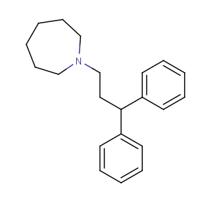 CAS No:3426-08-2 1-(3,3-diphenylpropyl)azepane