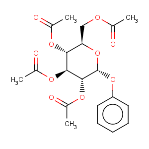 CAS No:3427-45-0 a-D-Glucopyranoside, phenyl,tetraacetate (9CI)