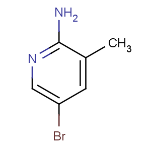 CAS No:3430-21-5 5-bromo-3-methylpyridin-2-amine