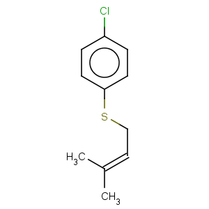CAS No:343336-94-7 Benzene,1-chloro-4-[(3-methyl-2-buten-1-yl)thio]-
