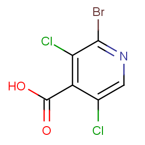CAS No:343781-56-6 2-bromo-3,5-dichloropyridine-4-carboxylic acid