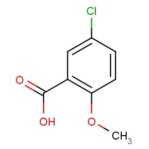 CAS No:3438-16-2 5-chloro-2-methoxybenzoic acid