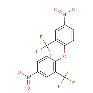 CAS No:344-47-8 4-nitro-1-[4-nitro-2-(trifluoromethyl)phenoxy]-2-(trifluoromethyl)<br />benzene