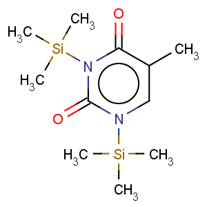 CAS No:3444-09-5 2,4(1H,3H)-Pyrimidinedione,5-methyl-1,3-bis(trimethylsilyl)-